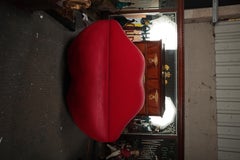 Red Bocca Sofa Lips Couch After Salvador Dali Studio 65