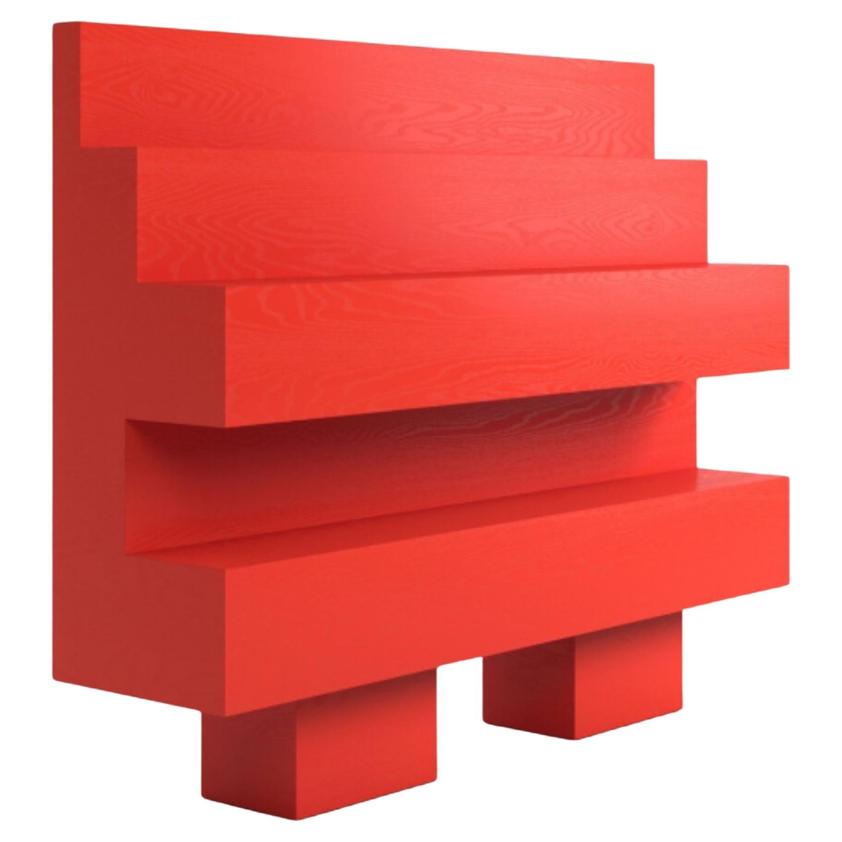 Red Bookcase bookshelf by Rejo Studio for Cappellini
