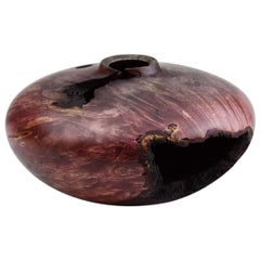 Red Boxelder Burl Form by Vlad Droz
