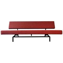 Red BR03 Three-Seat Bed Sofa by Martin Visser for 't Spectrum, 1960s