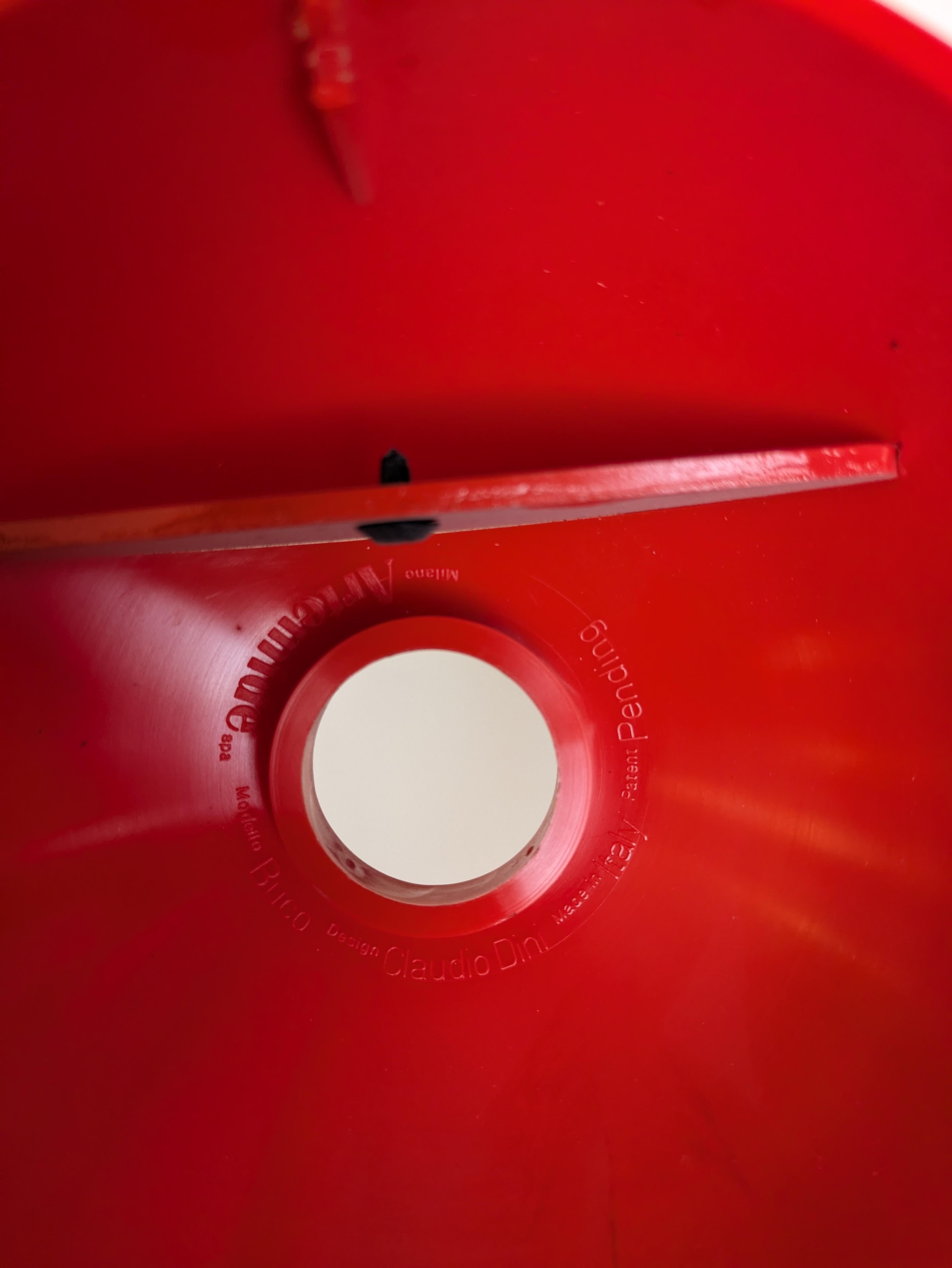 Buco Rojo, Artemide, Claudio Dini, 1974 en venta 11
