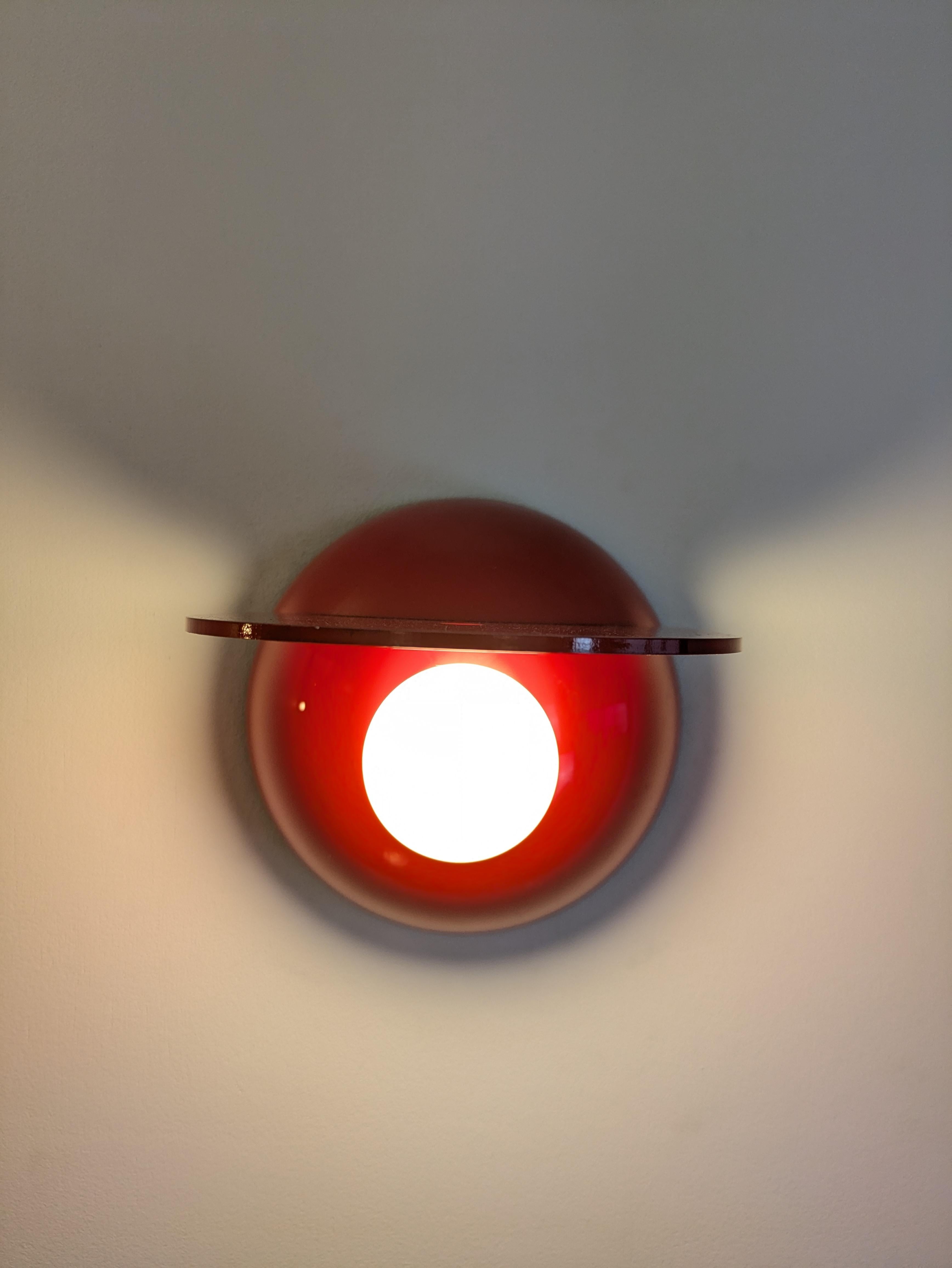 Buco Rojo, Artemide, Claudio Dini, 1974 Moderno de mediados de siglo en venta