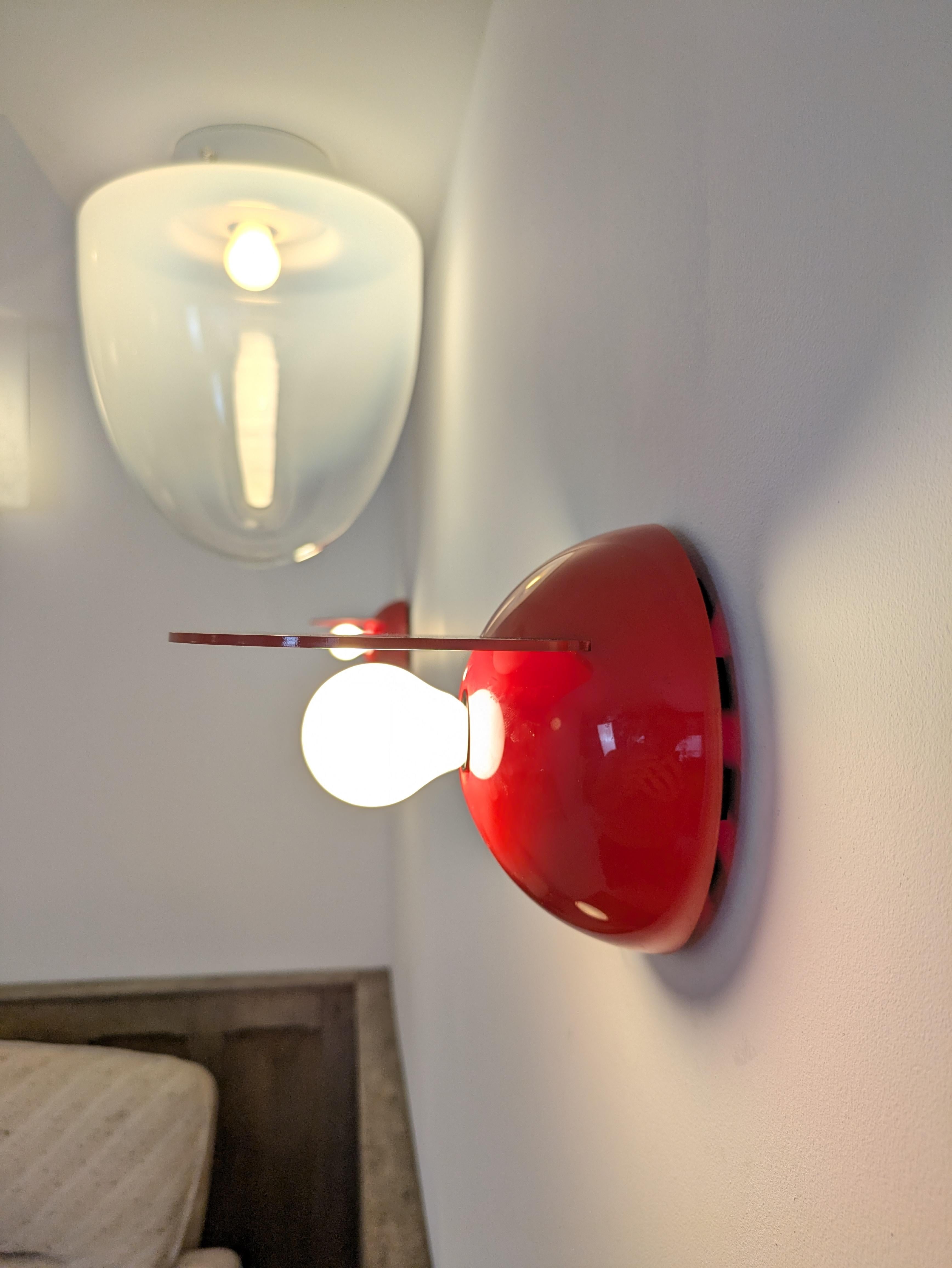 Buco Rojo, Artemide, Claudio Dini, 1974 Italiano en venta
