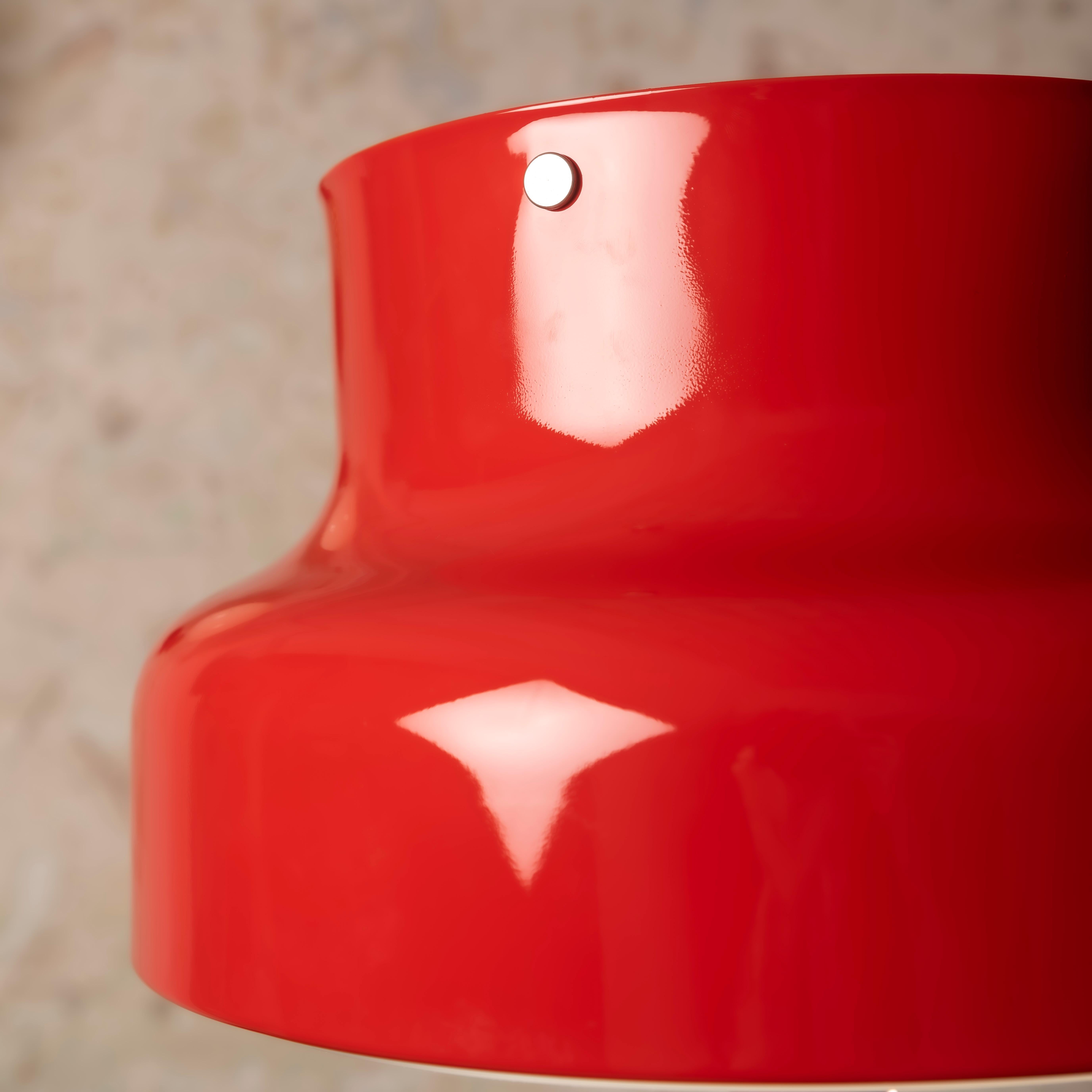 RED Bumling Table Lamp by Anders Pehrson for Ateljé Lyktan, 1970s 2