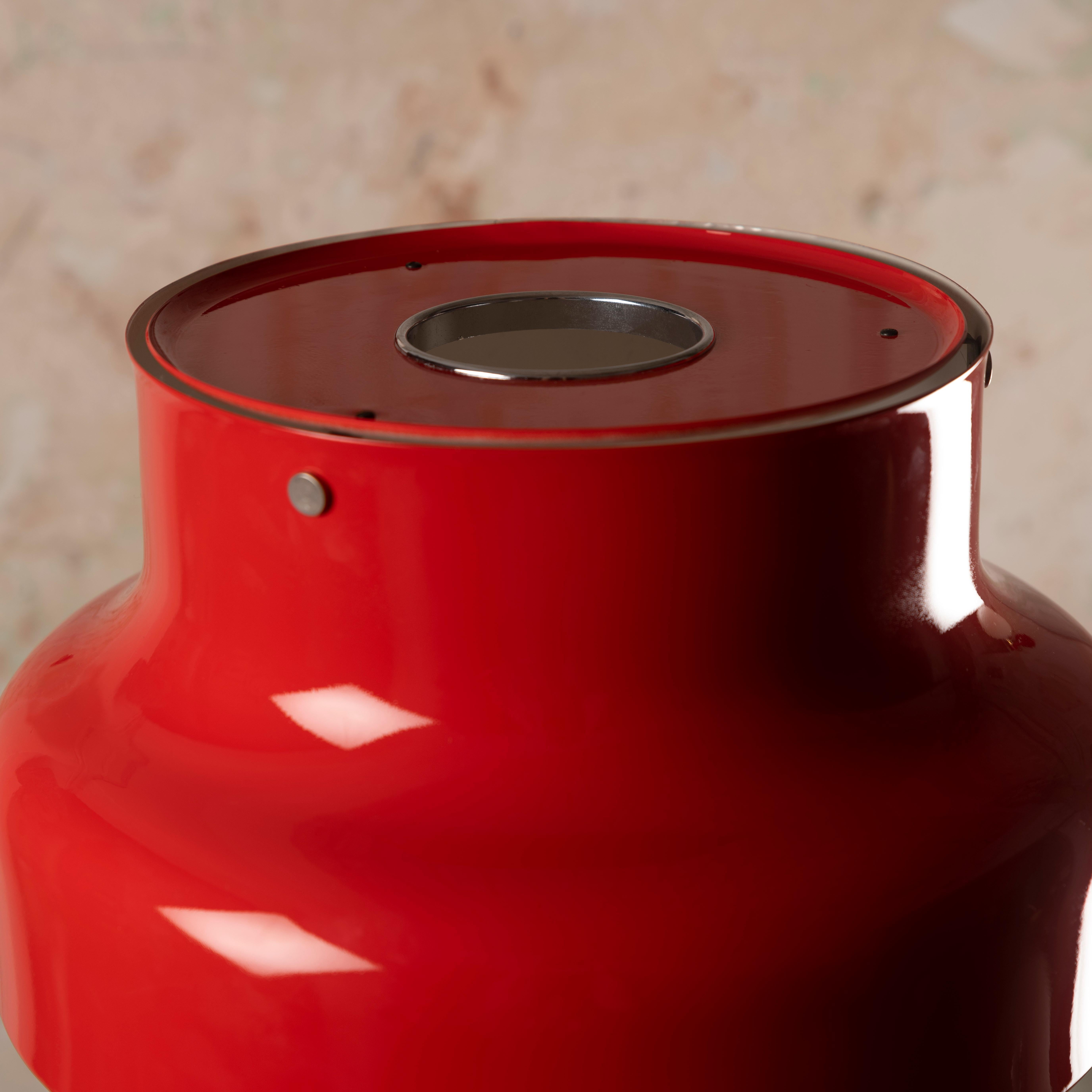 RED Bumling Table Lamp by Anders Pehrson for Ateljé Lyktan, 1970s 4