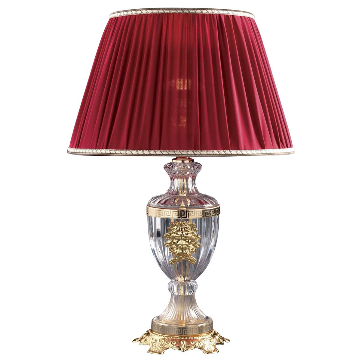 Red Bureau Lamp For Sale