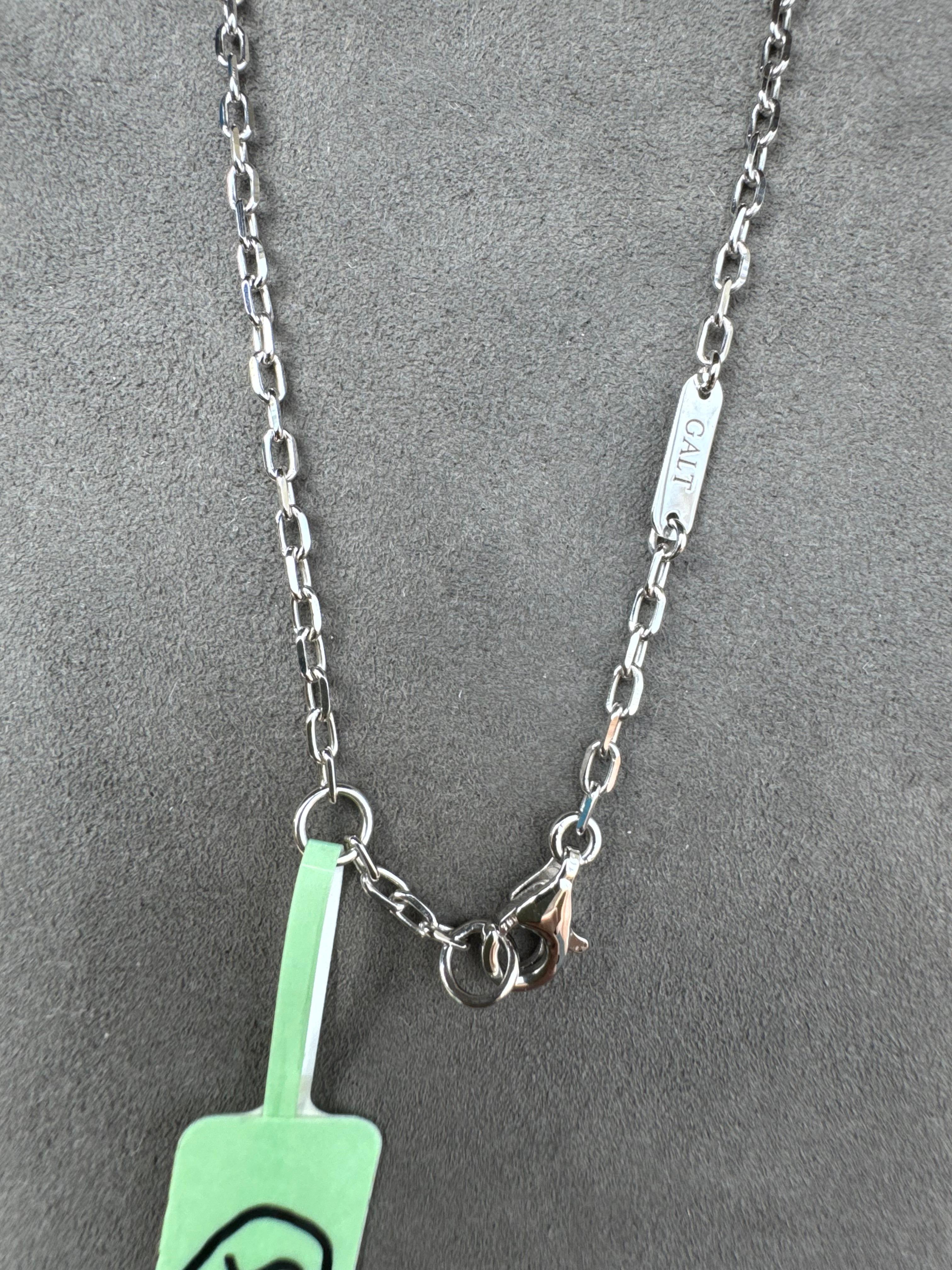 Collier pendentif en or blanc 18 carats avec rubis rouge de Birmanie en forme de cœur et diamants taille halo en vente 13