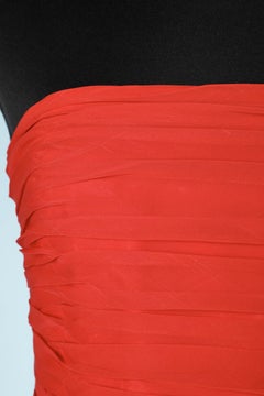 Red bustier Loris Azzaro