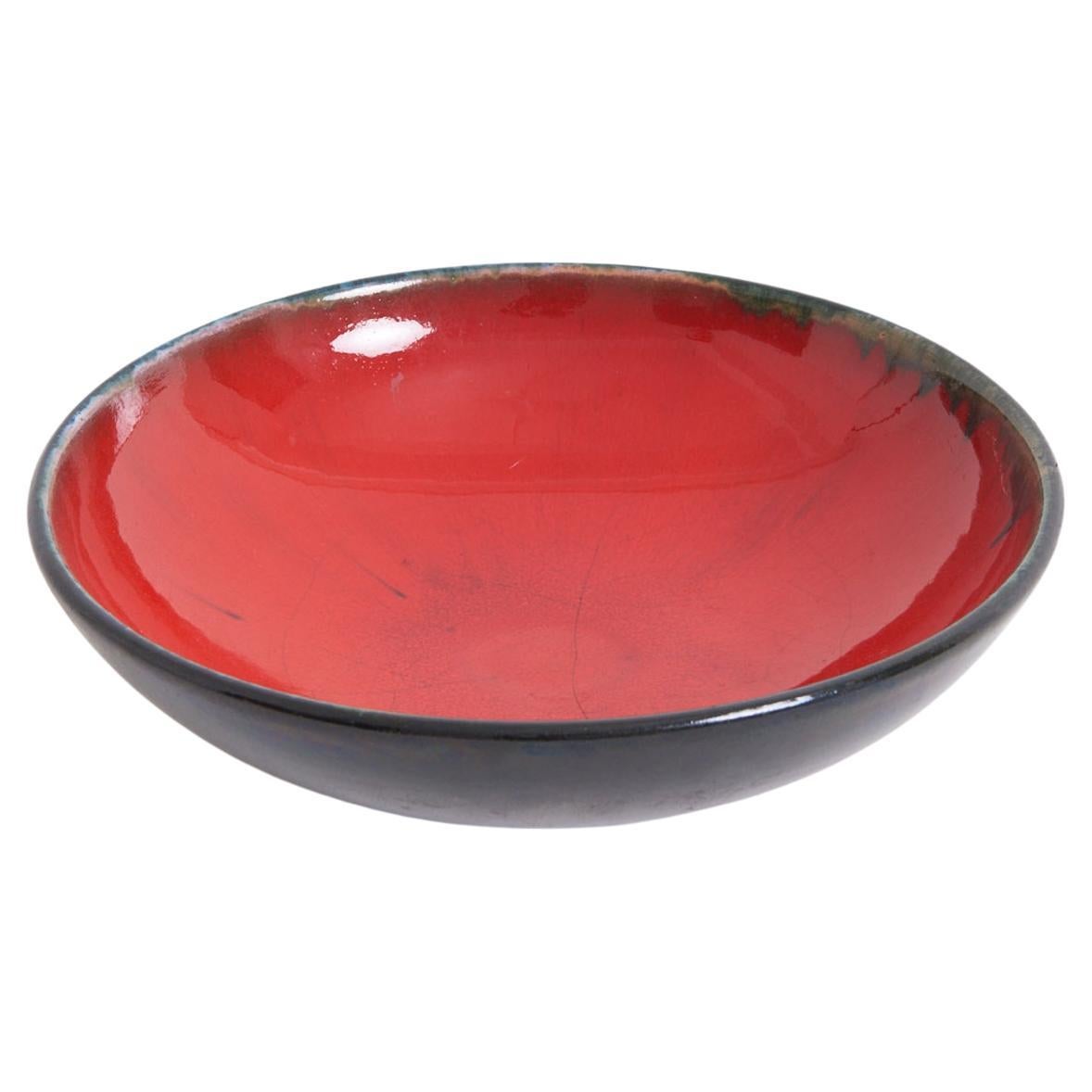 Red Ceramic Bowl by Lifas