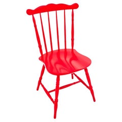 Red chair, Poland, 1940s.