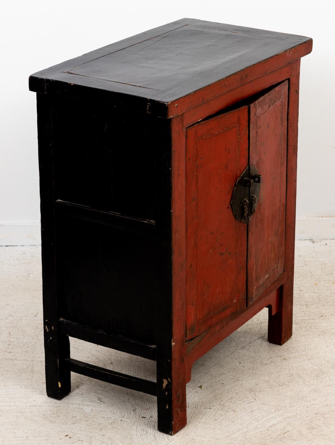 Red Chinese Commode 1