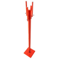 Red Coat Rack by Carlo de Carli for Fiarm, 1960s