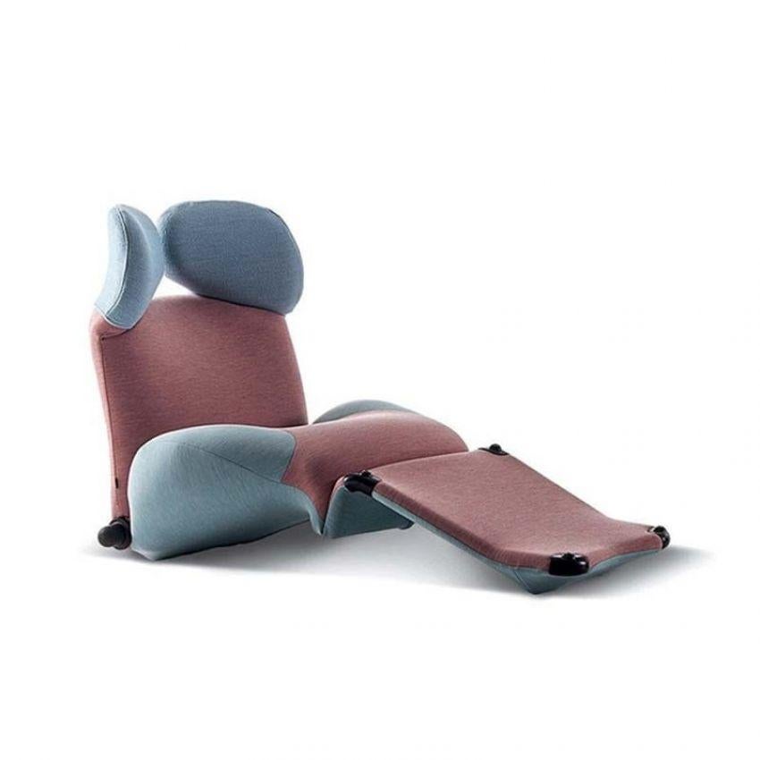 Roter Kombinations-Wink-Sessel von Toshiyuki Kita für Cassina im Angebot 7