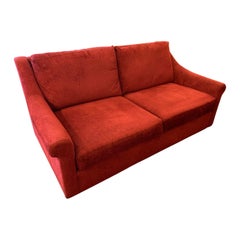 Red Condo Sofa by California Sofa