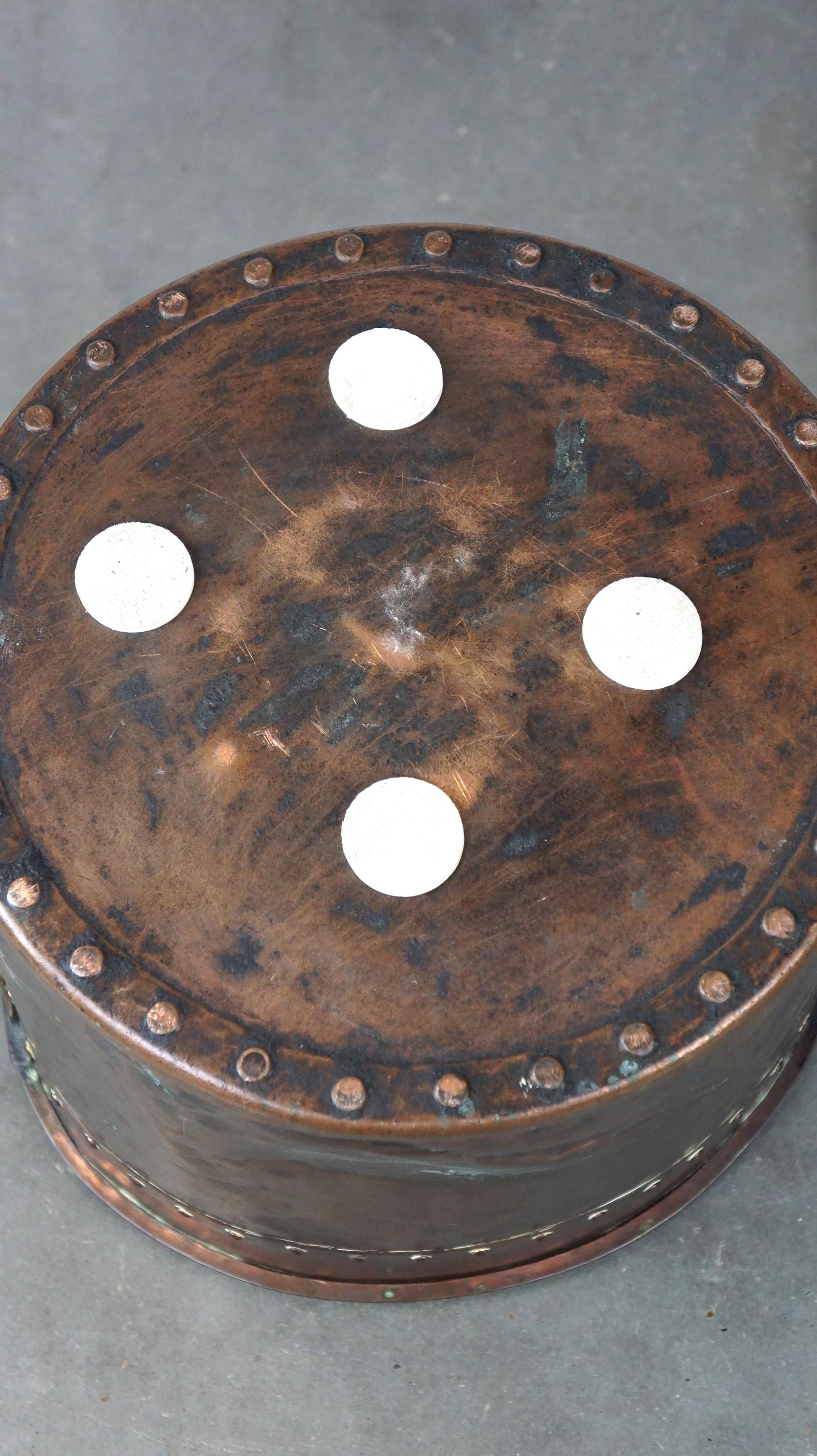Red copper kettle/ hearth bucket/ flower pot 1