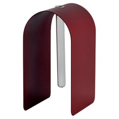 Red Dahlia Vase by WM Metal Design
