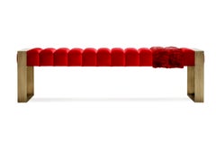 Red Dawn Bench by Duistt