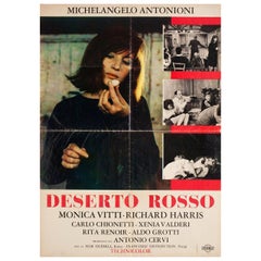 Red Desert 1964 Italian Double Fotobusta Film Poster