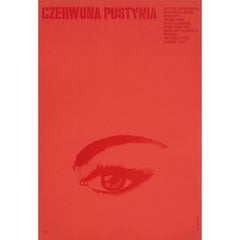 Red Desert 1965 Polish A1 Film Poster