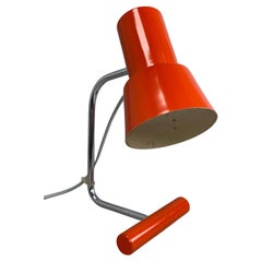 Lampe de bureau rouge 85133 de Josef Hurka