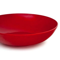 Red Dish by La Farnesiana Parma, Italy, 20th Century