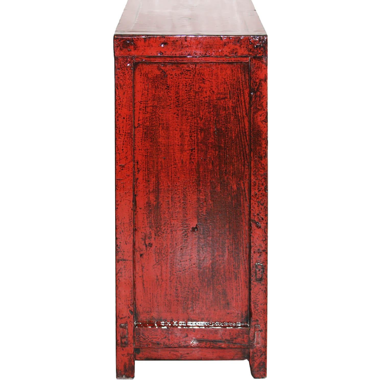 Red Dongbei Sideboard 1