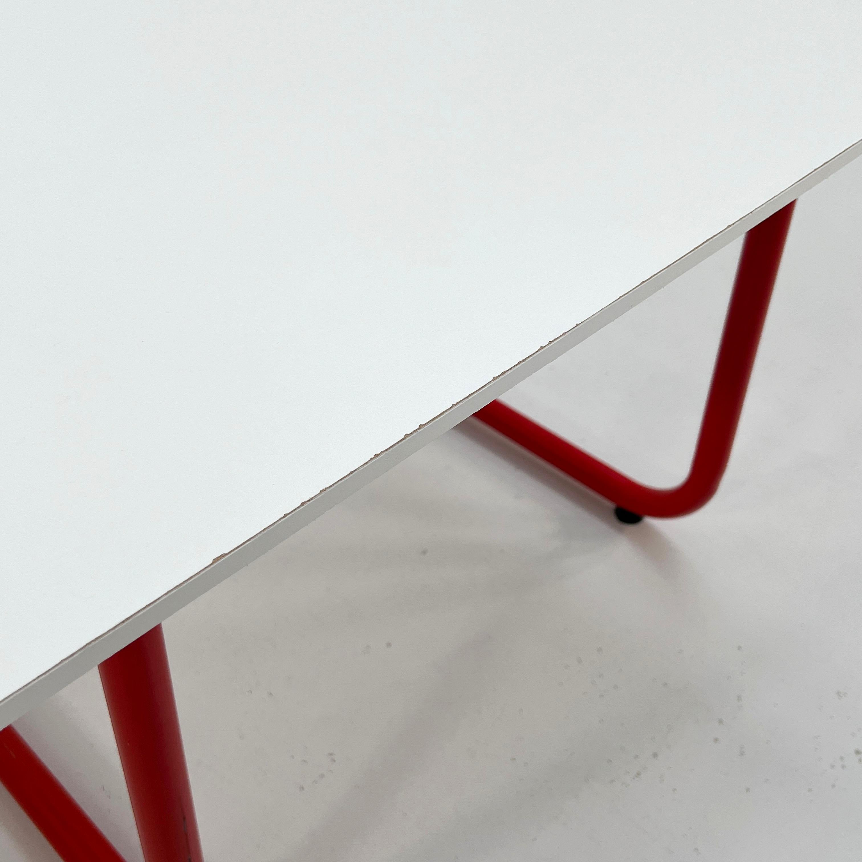 Late 20th Century Red Drafting Table/Desk by Joe Colombo for Bieffeplast, 1970s