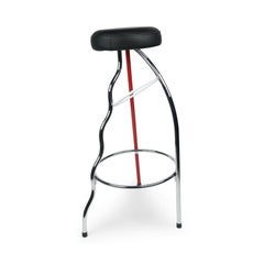 Red Duplex Bar Stool by Javier Mariscal for BD Barcelona