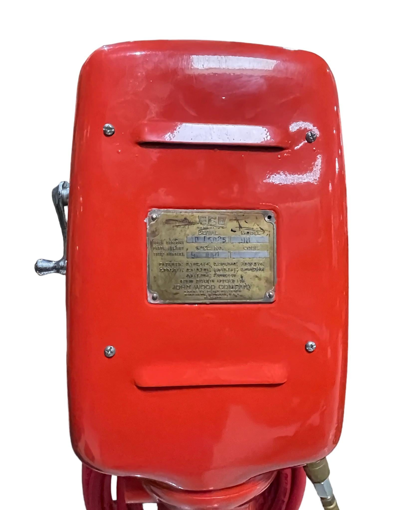 Red Eco Air Meter Model 98 1