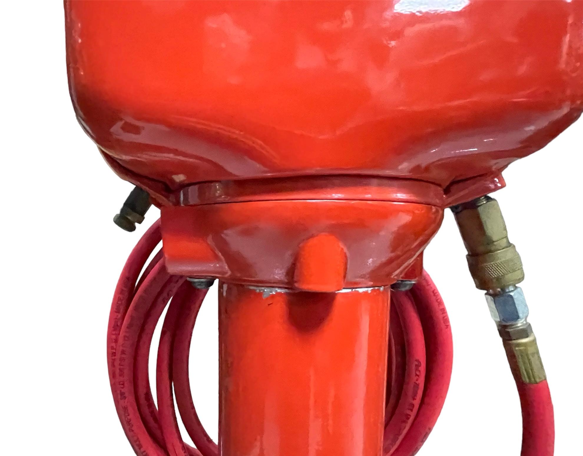 Red Eco Air Meter Model 98 6