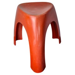 Red Elephant Stool by Vilmer, Spain, 1980