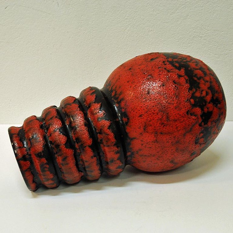 Red Fat Lava Vase Vienna Model 269-40 by Scheurich 1974 - W. Germany at  1stDibs | 269/40, 269 40, 269-40