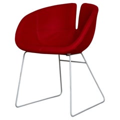 Red "Fjord" Chair by Patricia Urquiola for Moroso, 2002