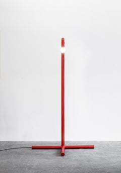 Red Floor Lamp by Architecture Studio Piovenefabi Inspired by Albini