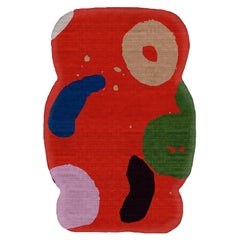 Grand tapis Fruti rouge de Chuch Estudio