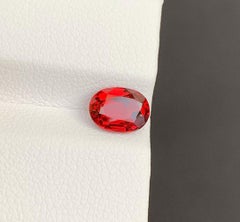 Red Garnet Gemstone: Oval Cut January Birthstone, 1.68 Carats