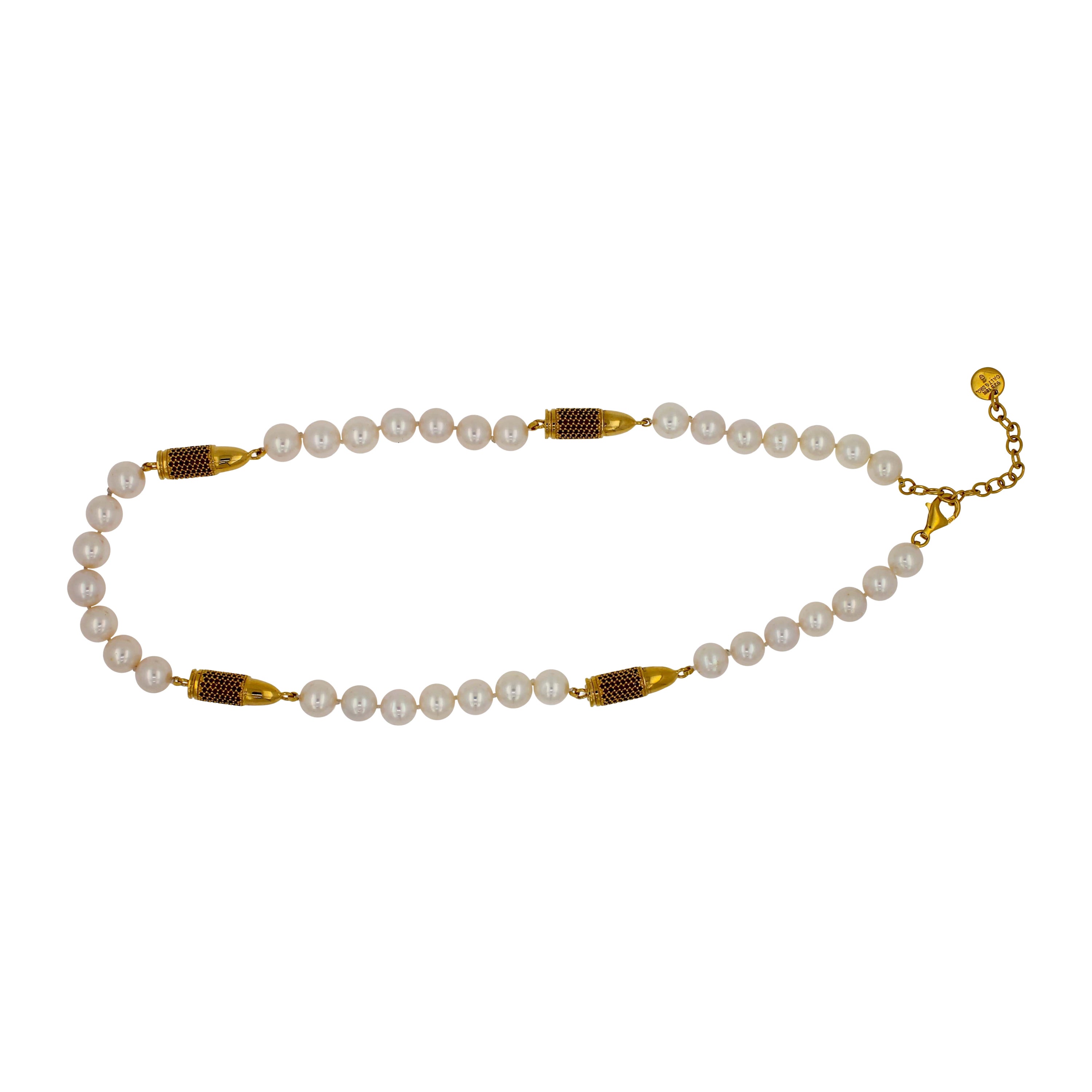 Collar granate rojo engastado con pavé bala de oro perla blanca plata vermeil de 18 quilates
*Gemas auténticas de granate rojo 5,00 CTW
* Perlas Blancas Naturales
* Vermeil de oro amarillo de 18 quilates
* Cierre ajustable de 18 a 20 pulgadas