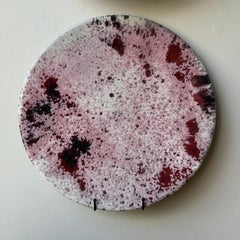 Red Glazed Charger, K H Würtz, Denmark