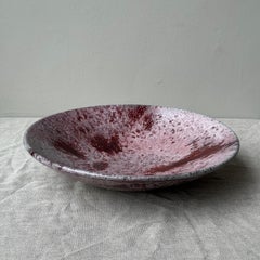 Red Glazed Platter, K H Würtz, Denmark