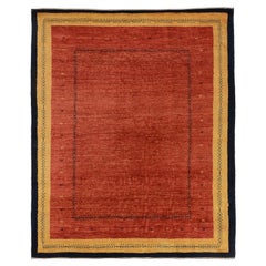 Red, Gold and Black Lori Gabbeh-Style Rug