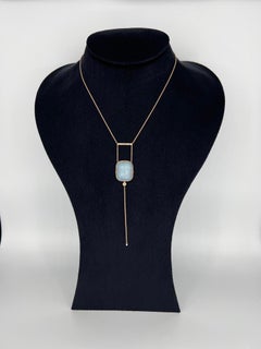 Collier en or rouge et diamants avec opale de George Lambert, Suisse
