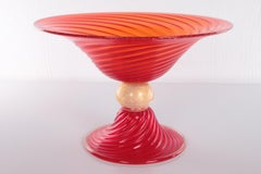 Tasse en or rouge de Murano Seguso Vetri d'Arte