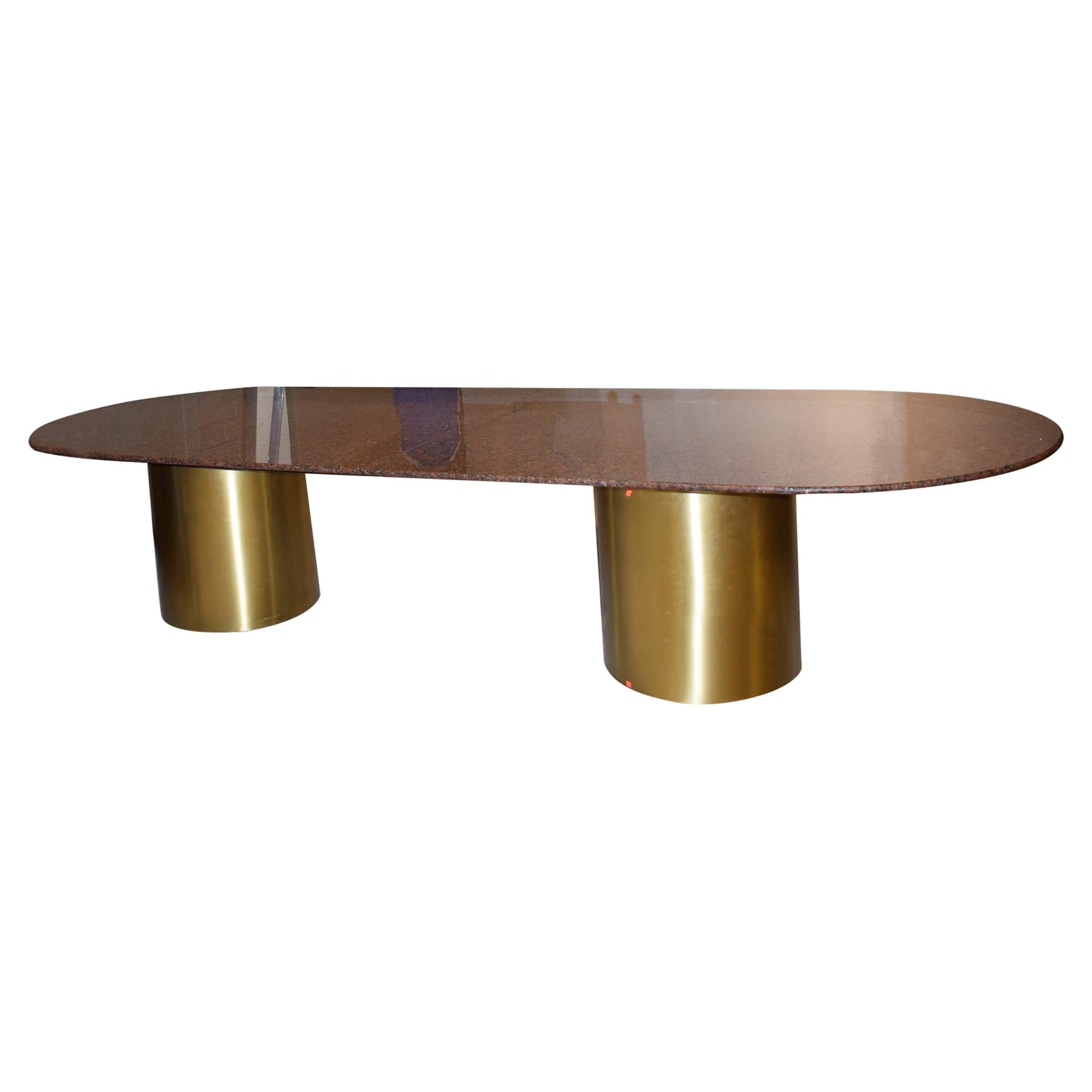 Red Granite Conference Table