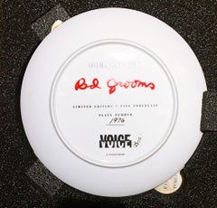 Moonstruck (Homage to Cher), 3-D-Porzellanskulpturteller aus Porzellan, limitierte Auflage