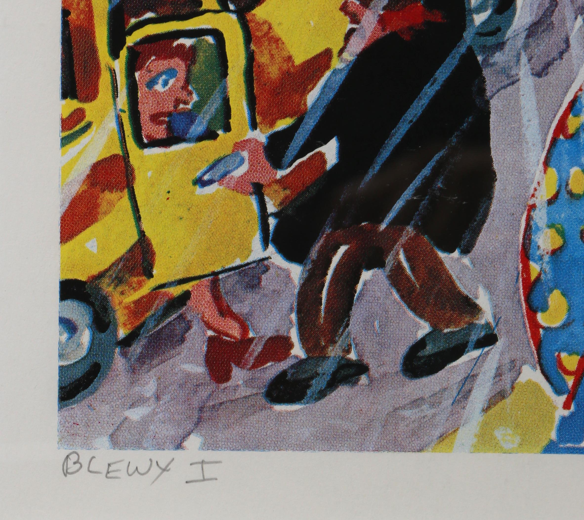 Blewy I, Pop Art Print by Red Grooms 1
