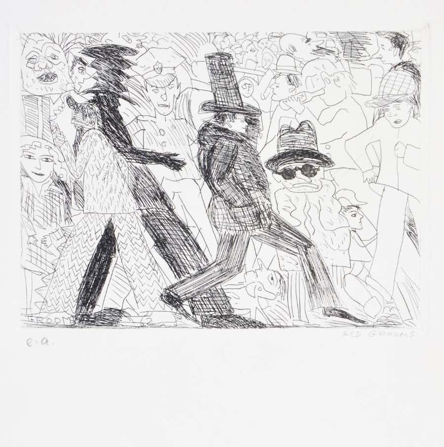 Untitled, from The International Anthology of Contemporary Engraving