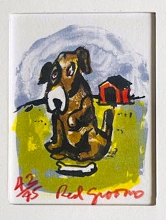 Rover, Farblithographie auf Papier, signiert/N, gerahmt, PACE Prints & Douglas Cramer