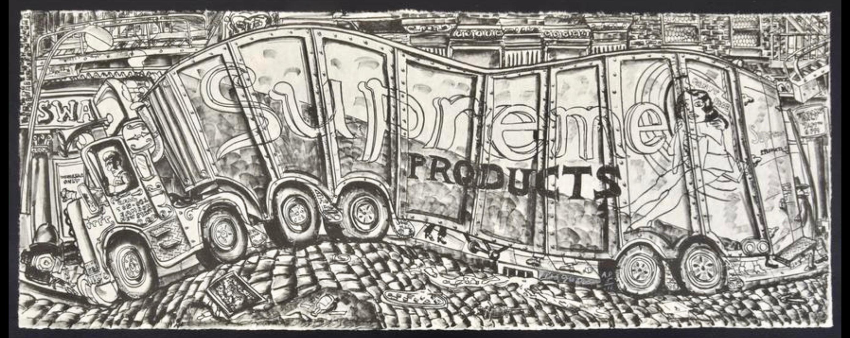 Truck I (VEL 105; Knestrick 77) - Print by Red Grooms