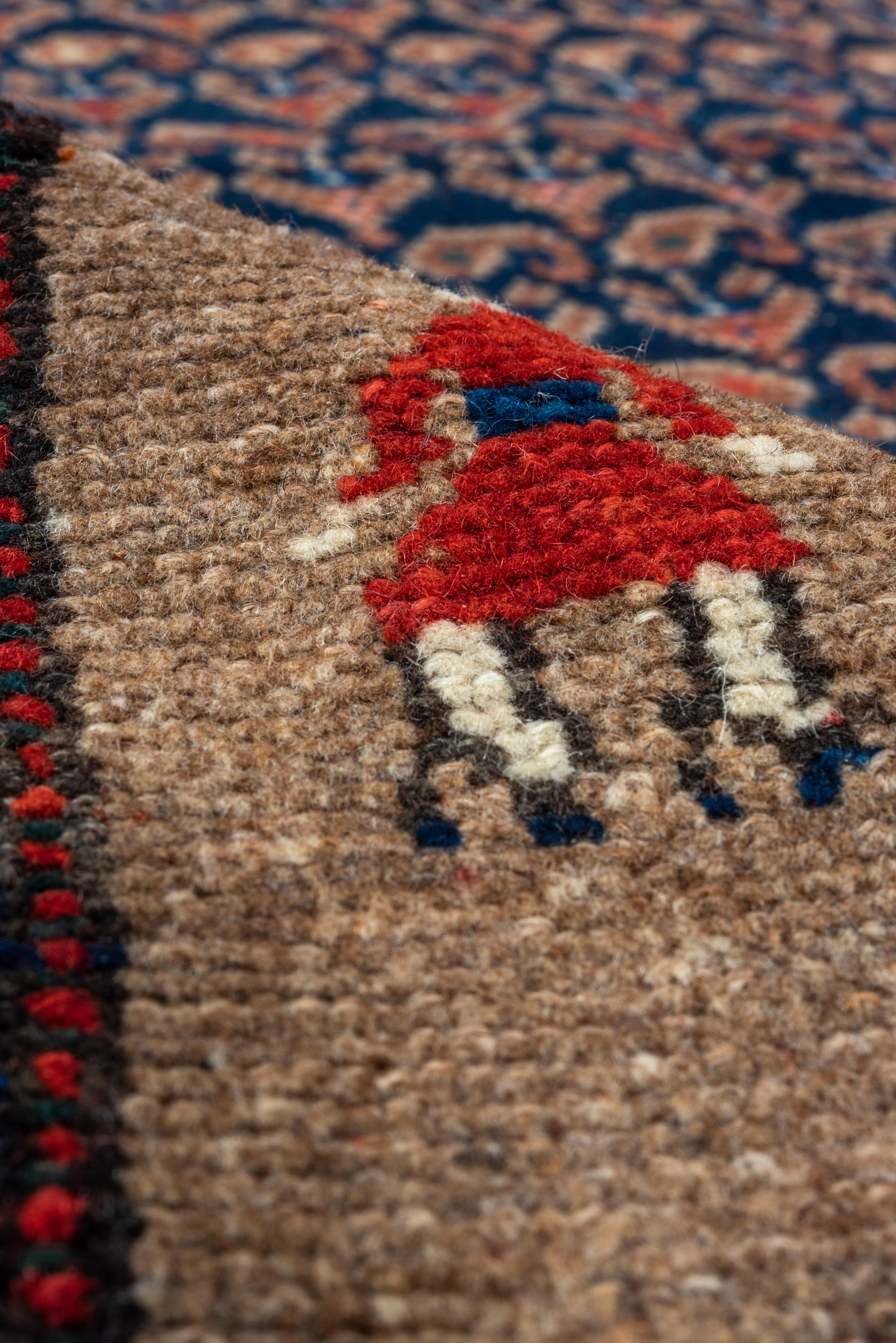 Tapis ancien du Hamadan rouge Bon état - En vente à New York, NY