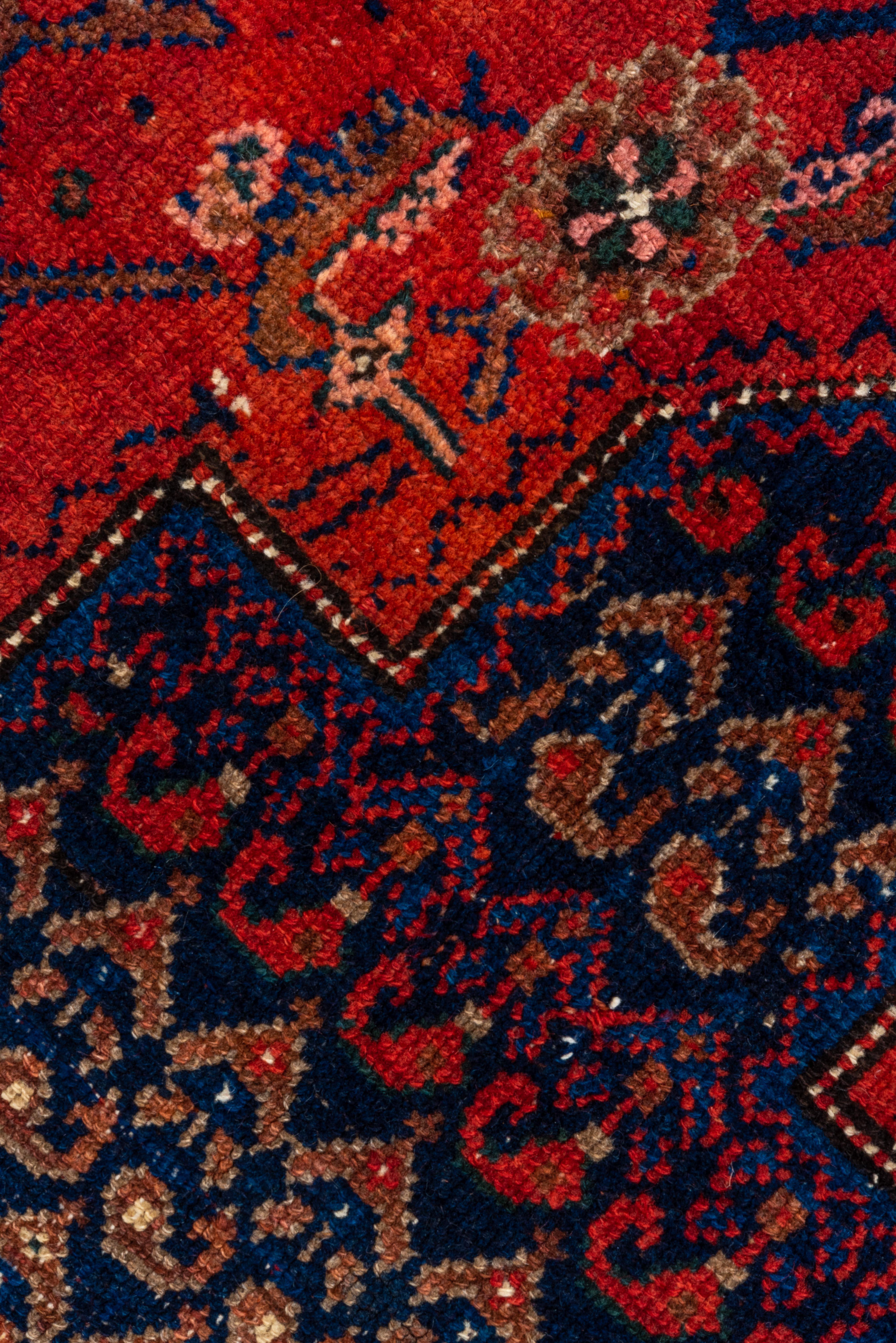 Red Hamadan Antique Rug  For Sale 1